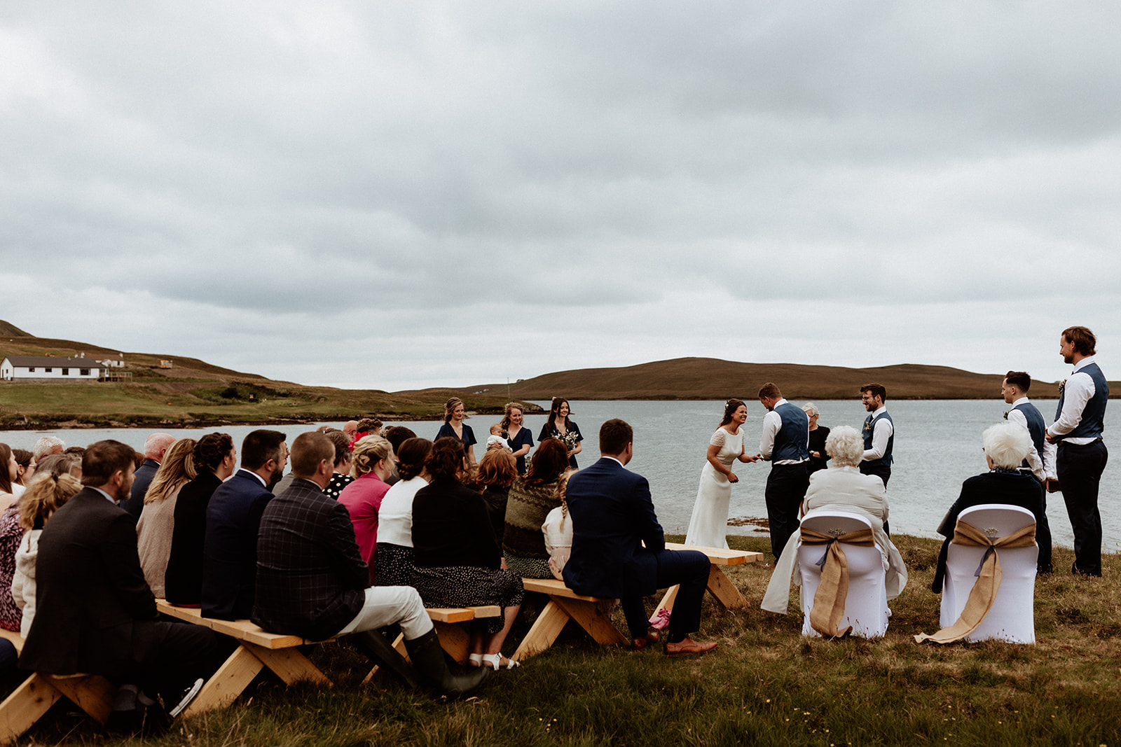 coastal Scottish wedding